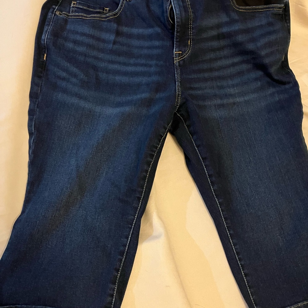 Lane Bryant plus size cropped jeans sz: 22